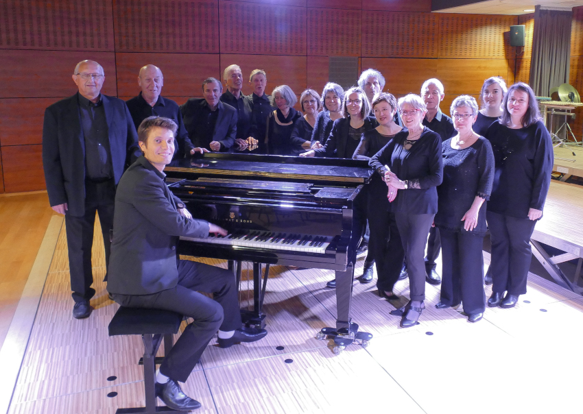 Concert à l'église St Bénigne en 2017.